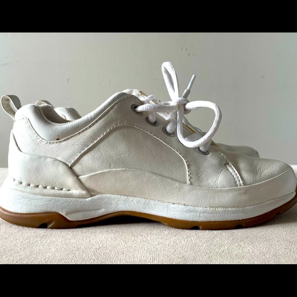 ROCKPORT White Leather Sneakers size 6 - Picture 5 of 7